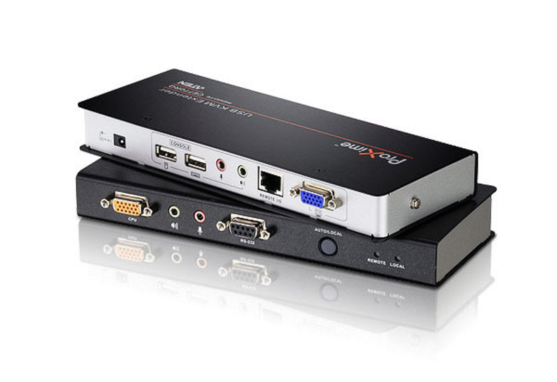 Aten KVM Extender Kit VGA/Audio Cat 5 Extender With Deskew, 1920x1200@60Hz 150m, 1280x1024@60Hz 300m Aten KVM Extender Kit VGA/Audio Cat 5 Extender With Deskew, 1920x1200@60Hz 150m, 1280x1024@60Hz 300m